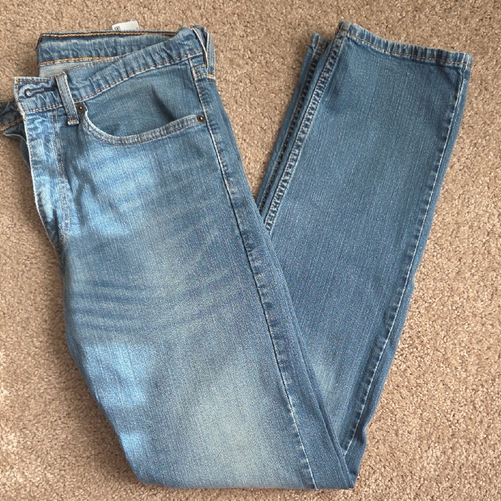 Levi's Light Blue Straight Jeans